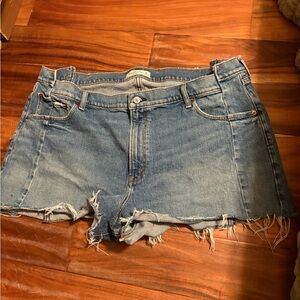 Abercrombie & Fitch high rise shorts size 35/20 (0783)